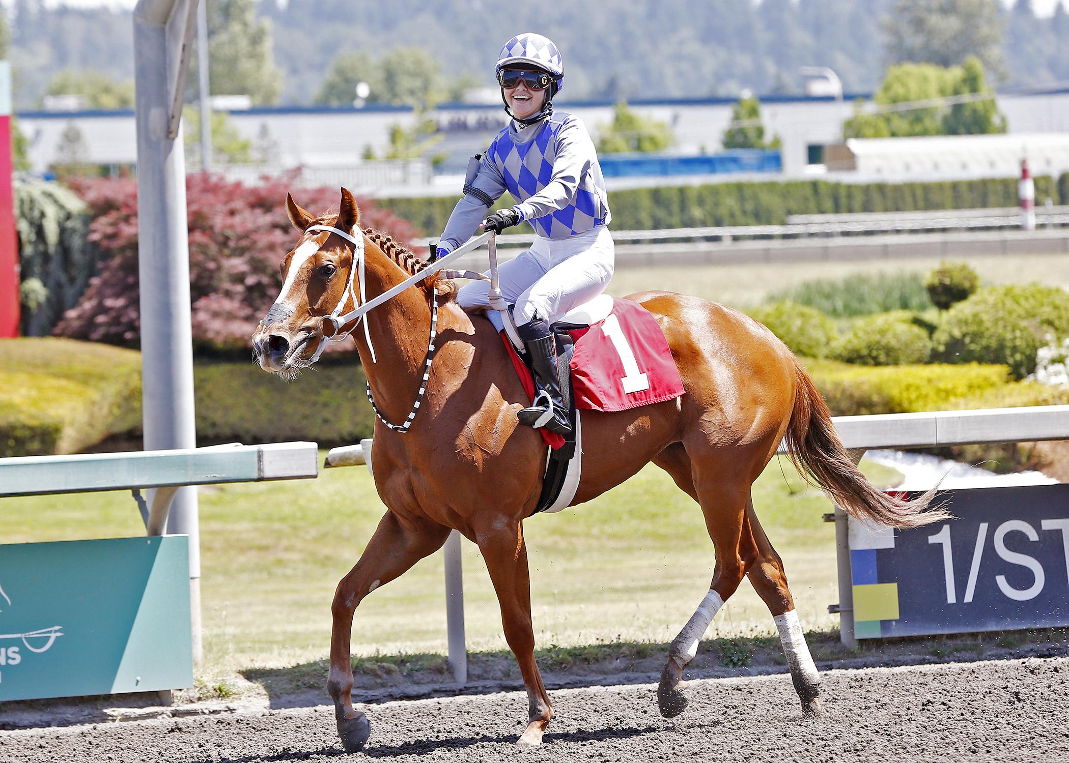 Talliyah Timentwa, Made to Impact, Emerald Downs, horse racing, America's Best Racing, ABR Talliyah Timentwa, Made to Impact, Emerald Downs, horse racing, America's Best Racing, ABR